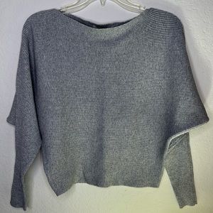 Dolman Sleeve Ribbed Top